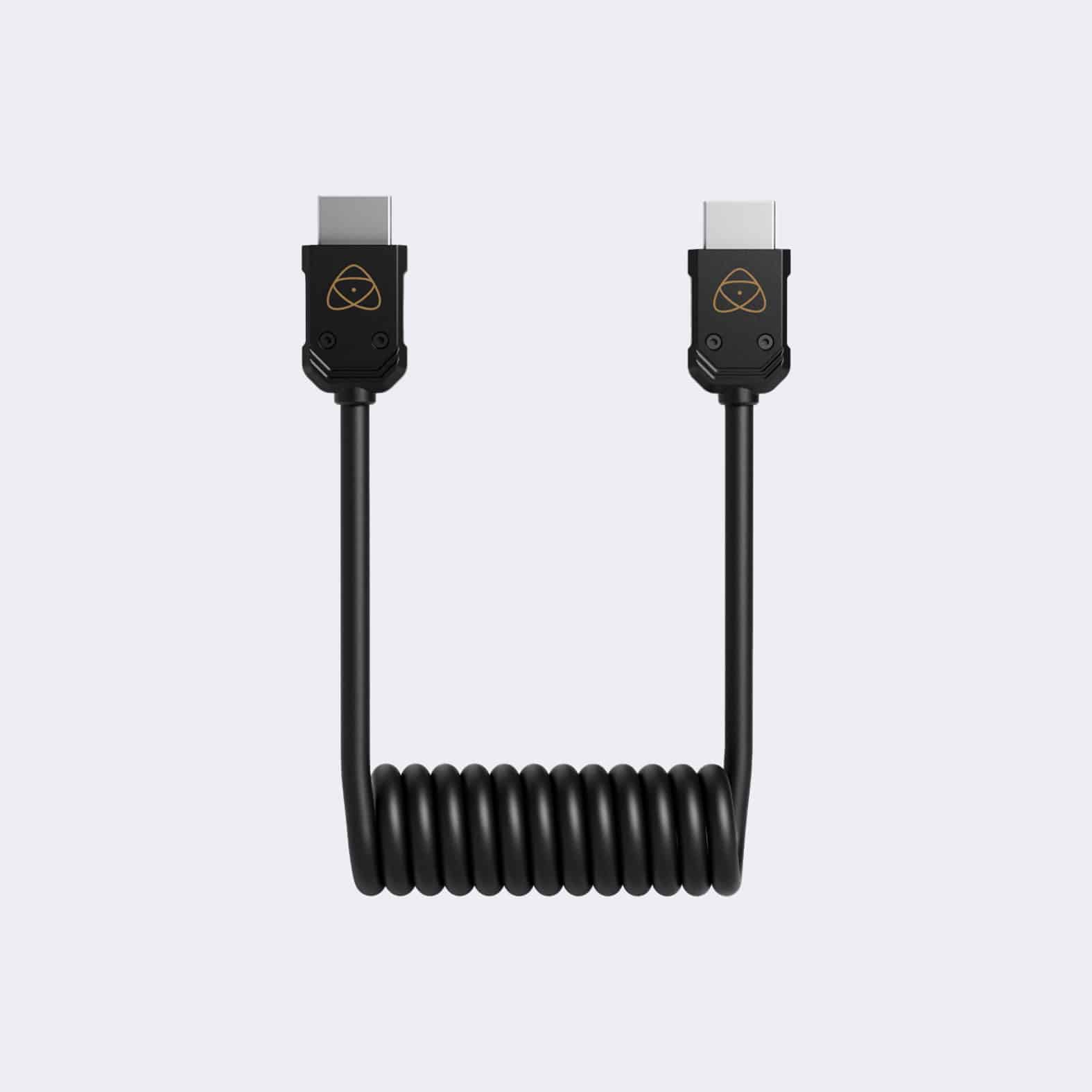 4K60p Coiled Cable – Full to Full HDMI