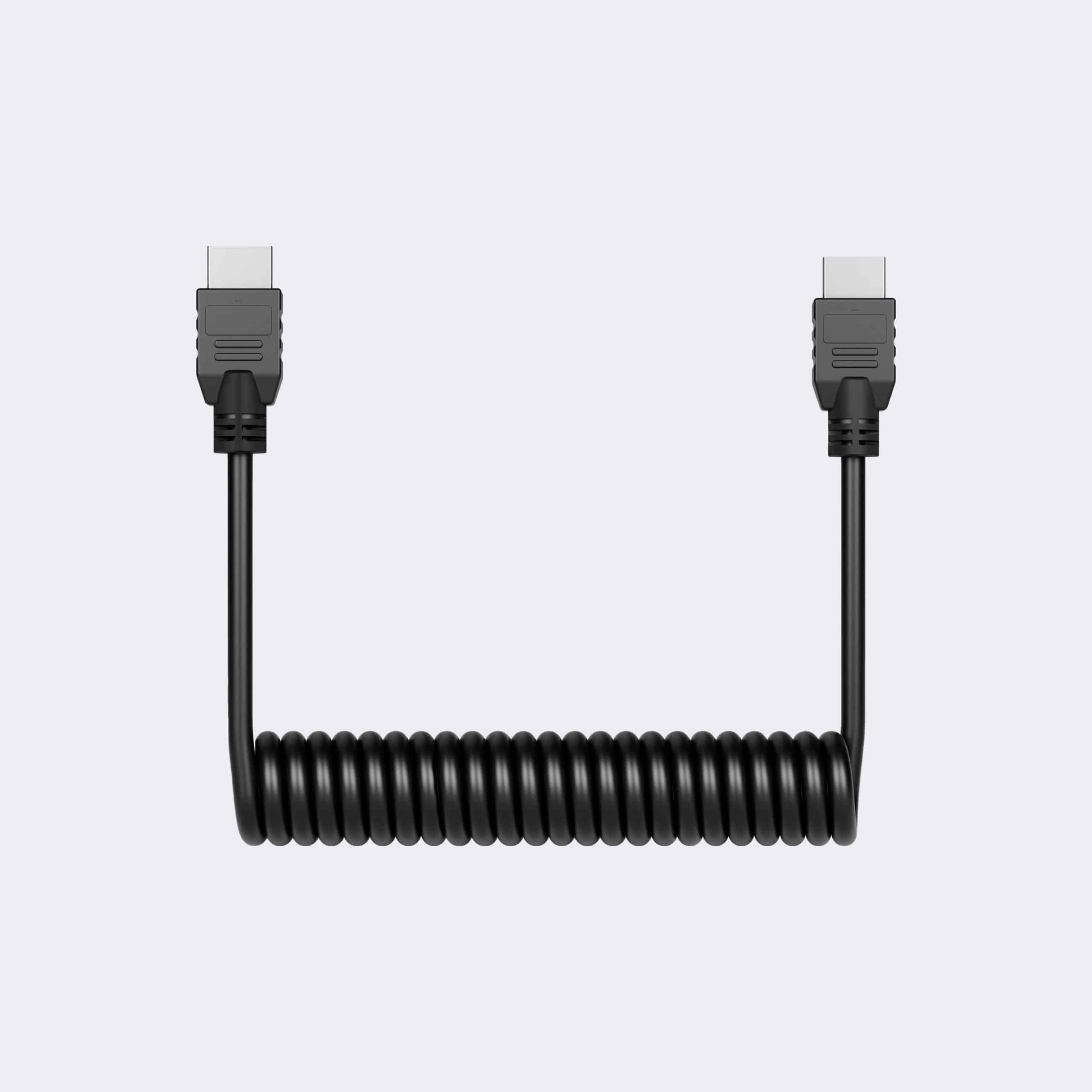 Coiled HDMI Cable – Full to Full HDMI